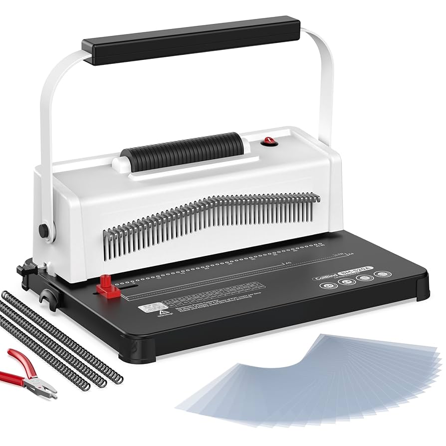 Amazon.com : Epoium Spiral Coil Binding Machine: Homeschool
